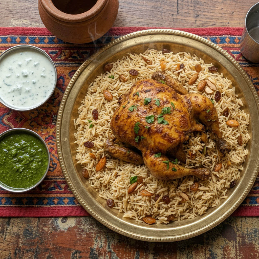 Full Sajji with Rice